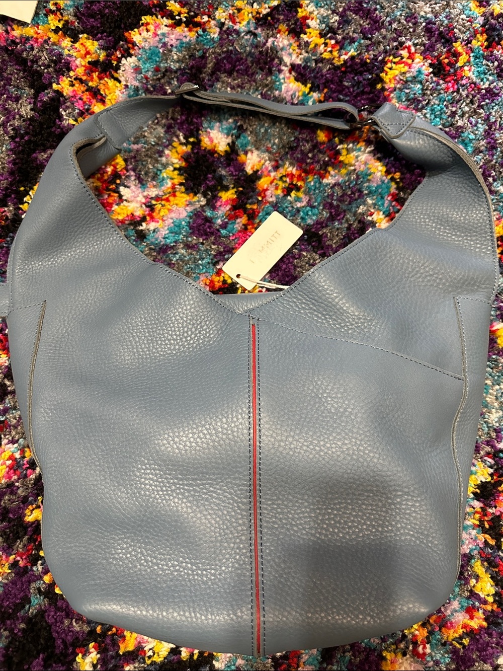 NWT HAMMITT Tom Zip Leather Hobo Bag